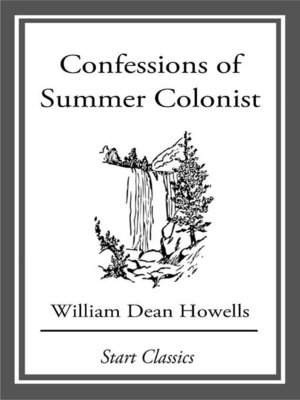 cover image of Confessions of Summer Colonist